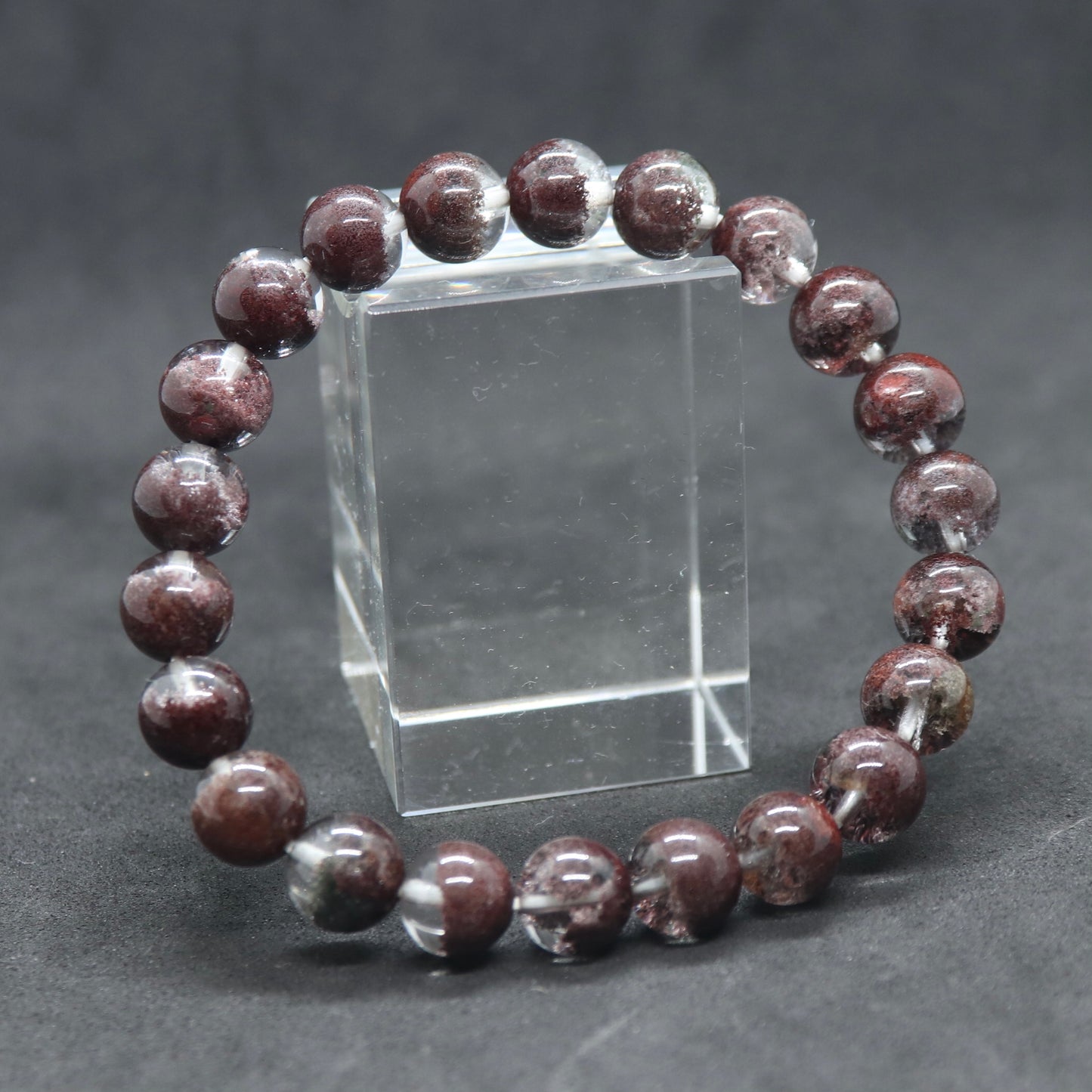 ブラウンピンクガーデンクォーツ8.5-9㎜ブレス