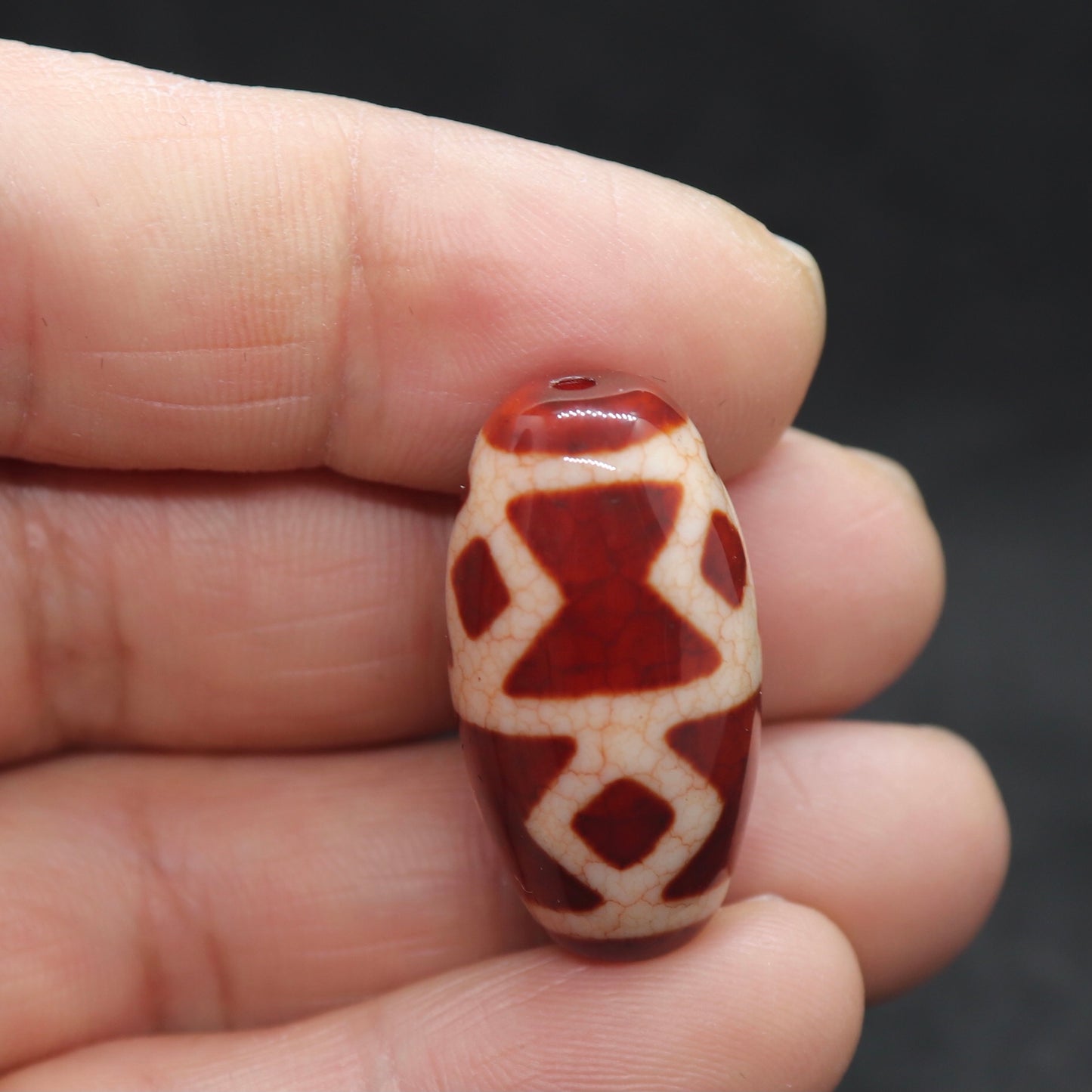 金剛杯上肯天珠29.3㎜