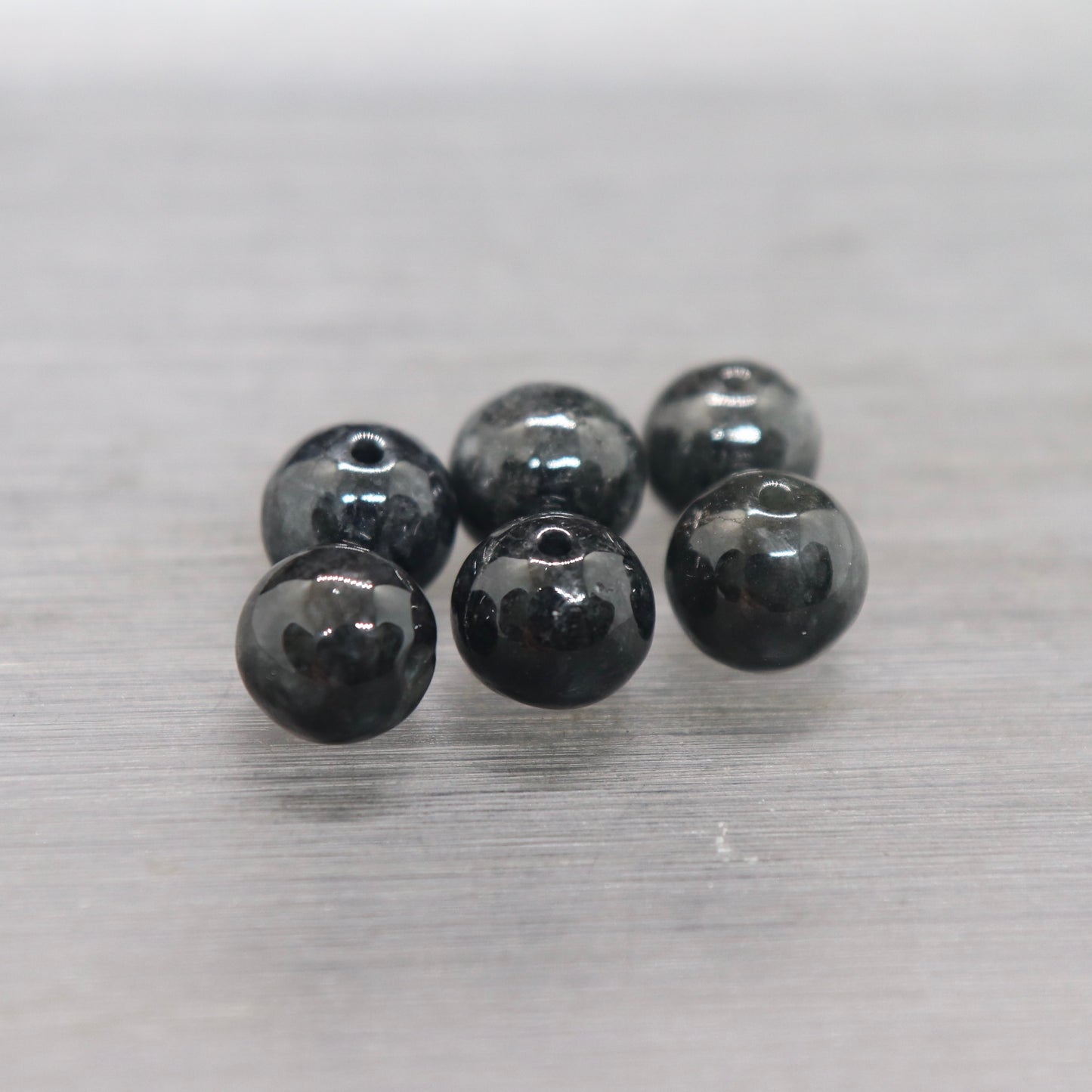 黒翡翠8㎜一粒売り