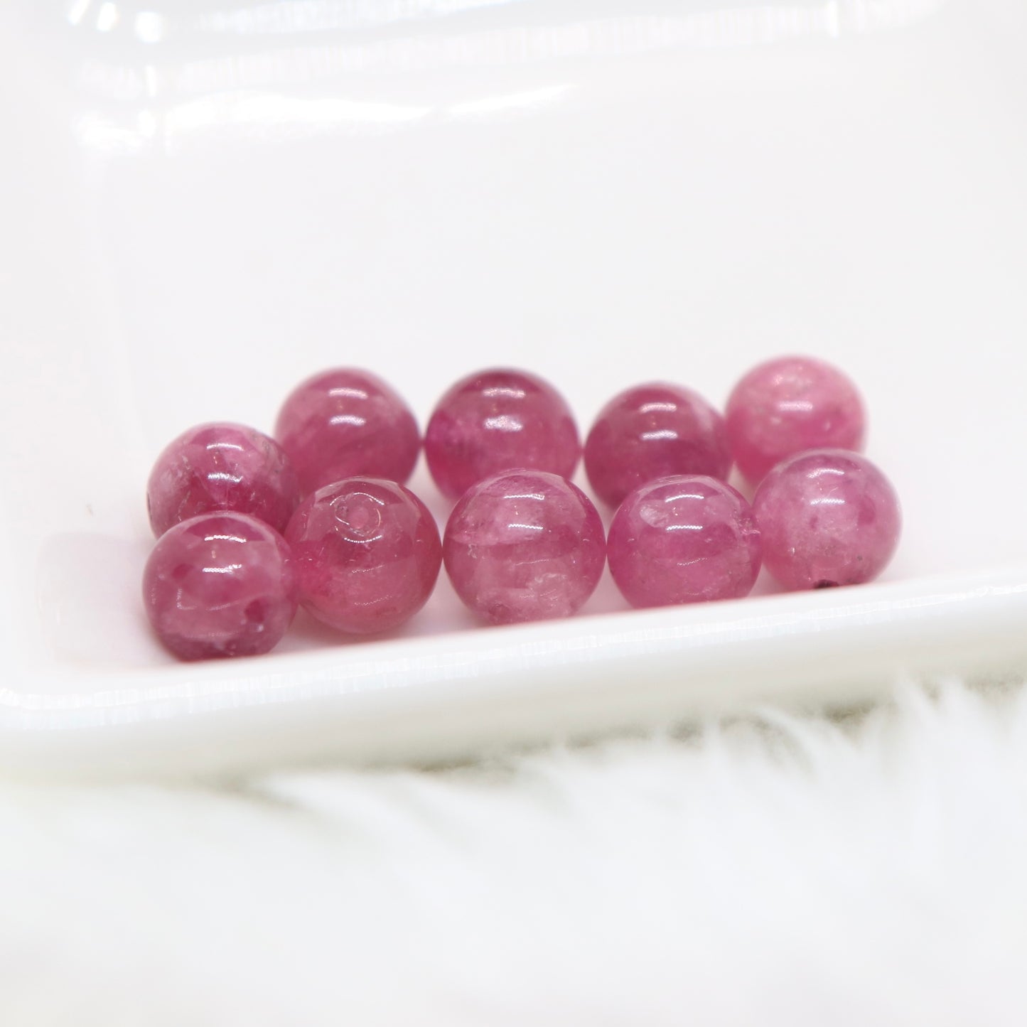 ピンクトルマリン6㎜一粒売り