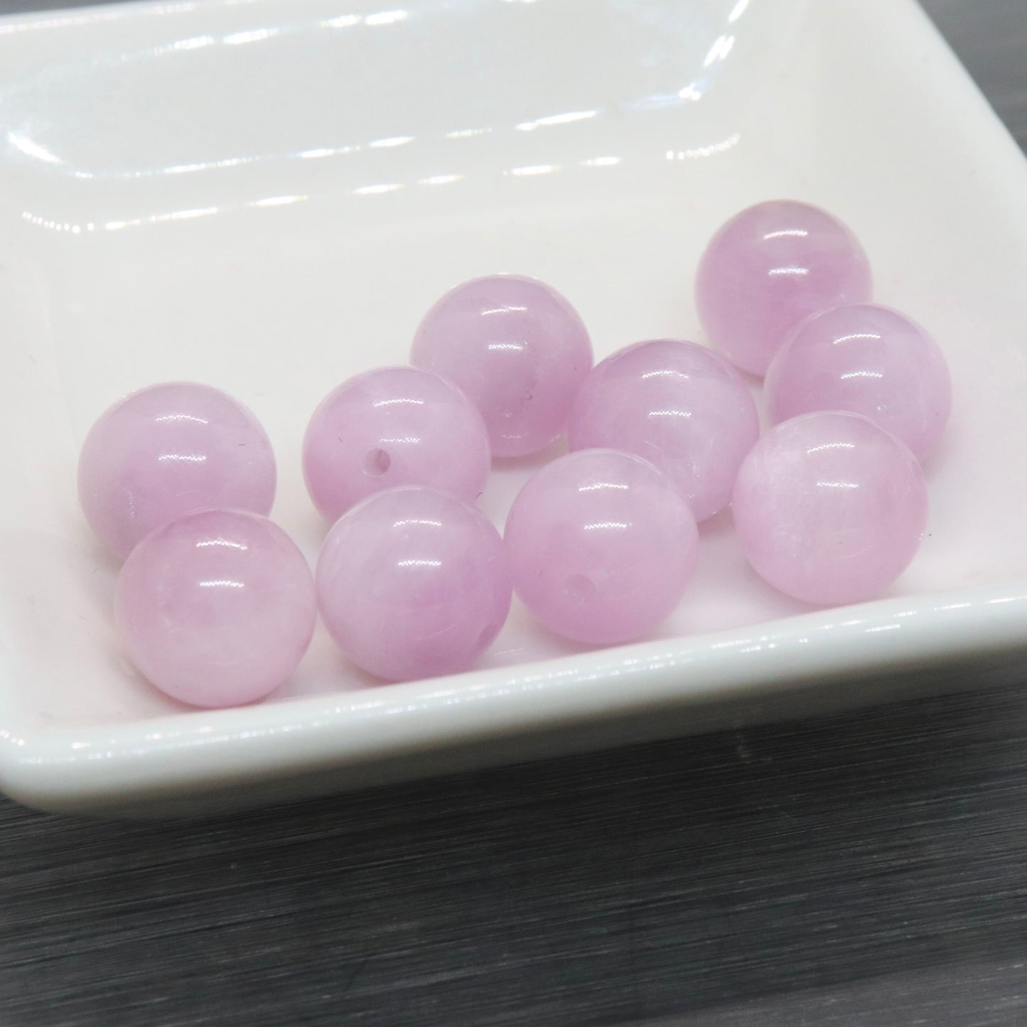 クンツァイト9.5㎜一粒売り