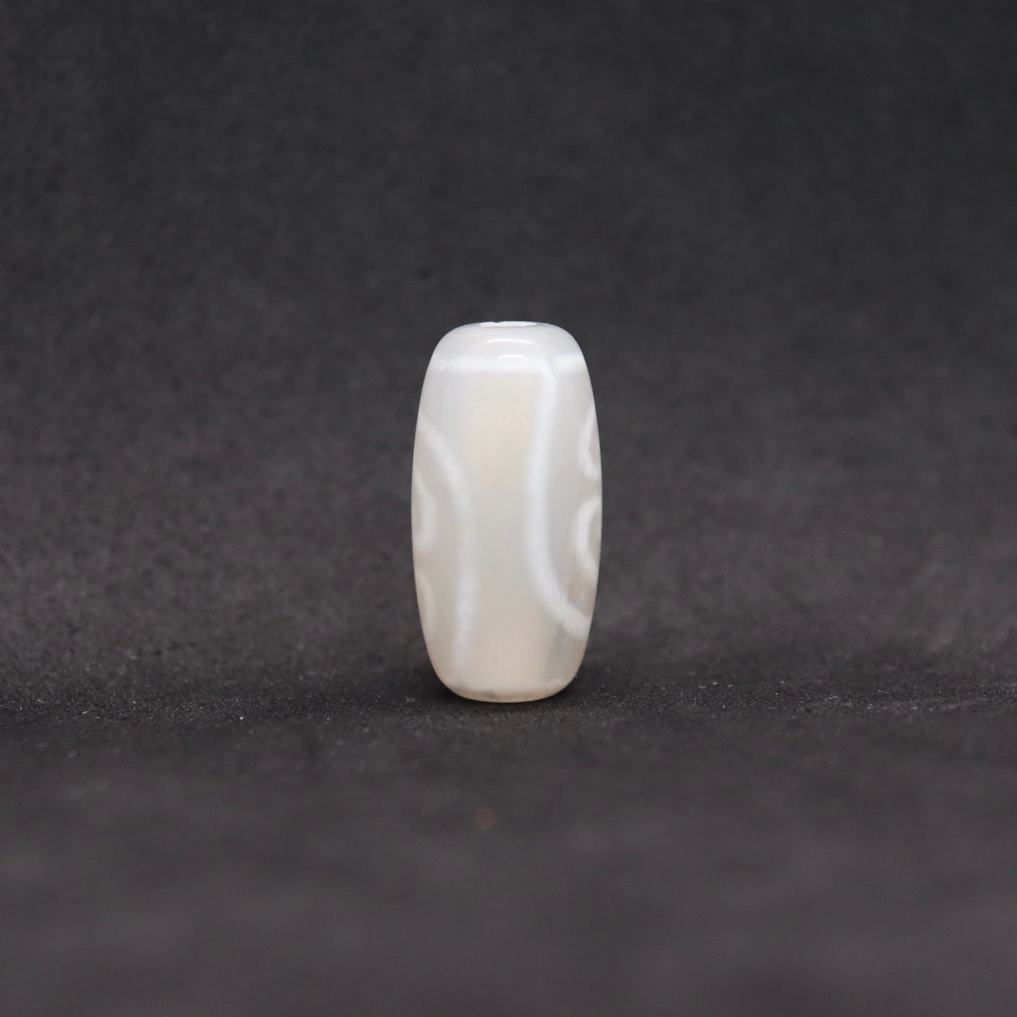 老玉髄双心双心白天珠20㎜