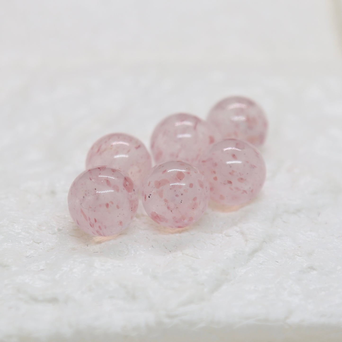 モスコバイトインクォーツ9.5-9㎜一粒売り