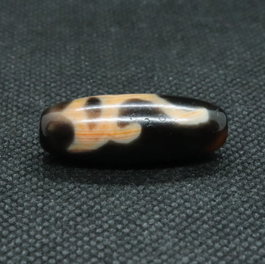 赤朱砂水蓮花天珠32.2㎜