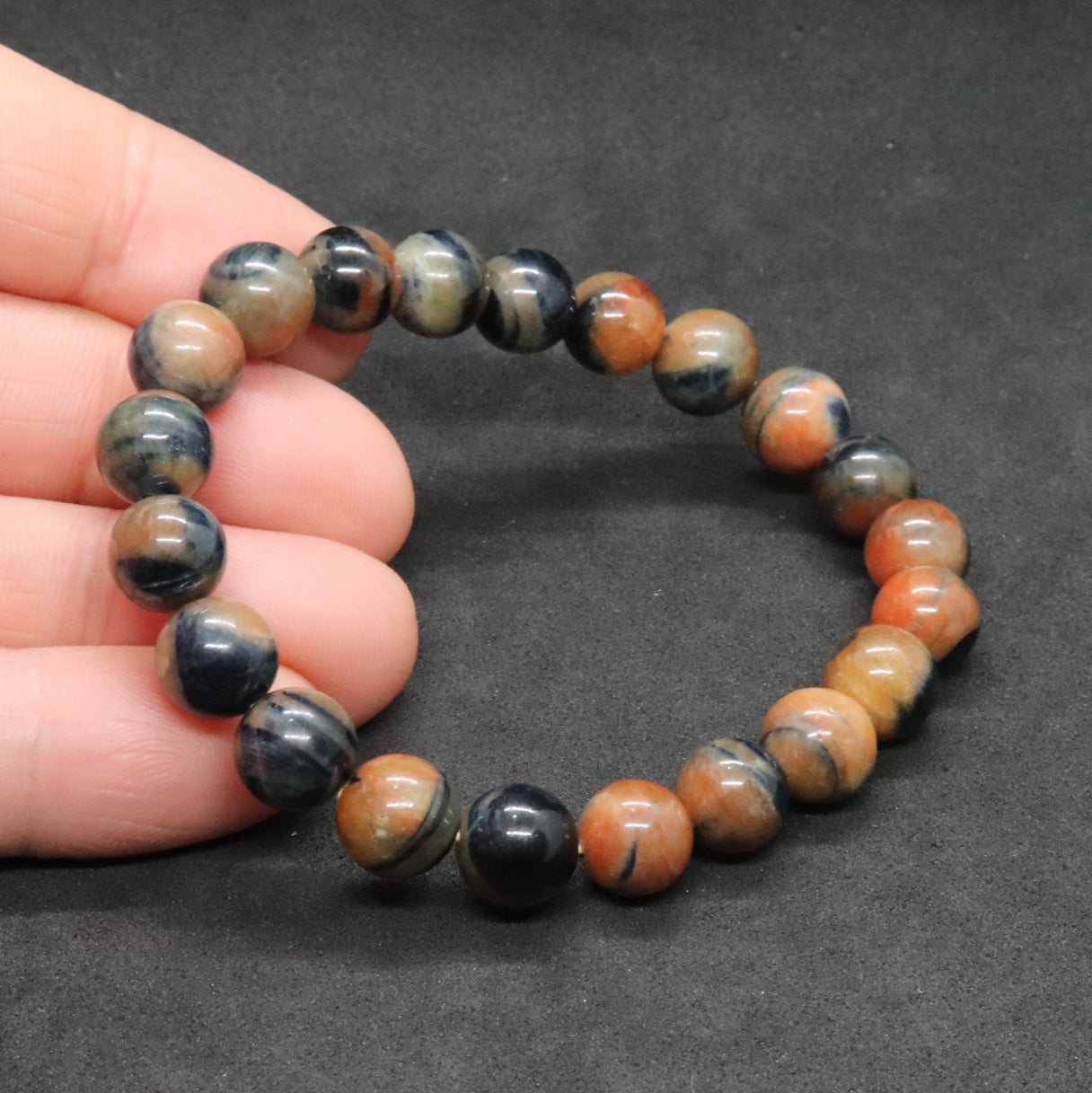 ダブルカラーサファイア9㎜ブレス