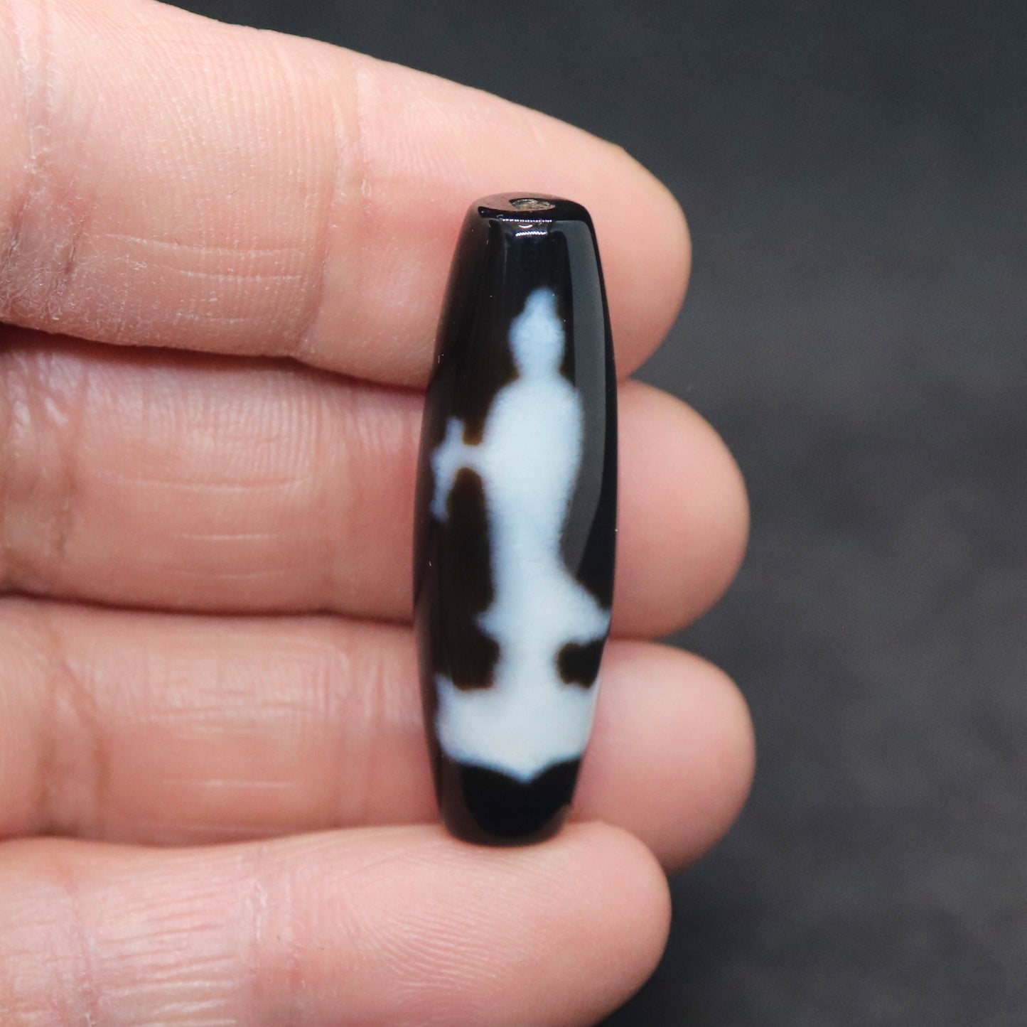 龍観音三眼至純天珠38.4㎜