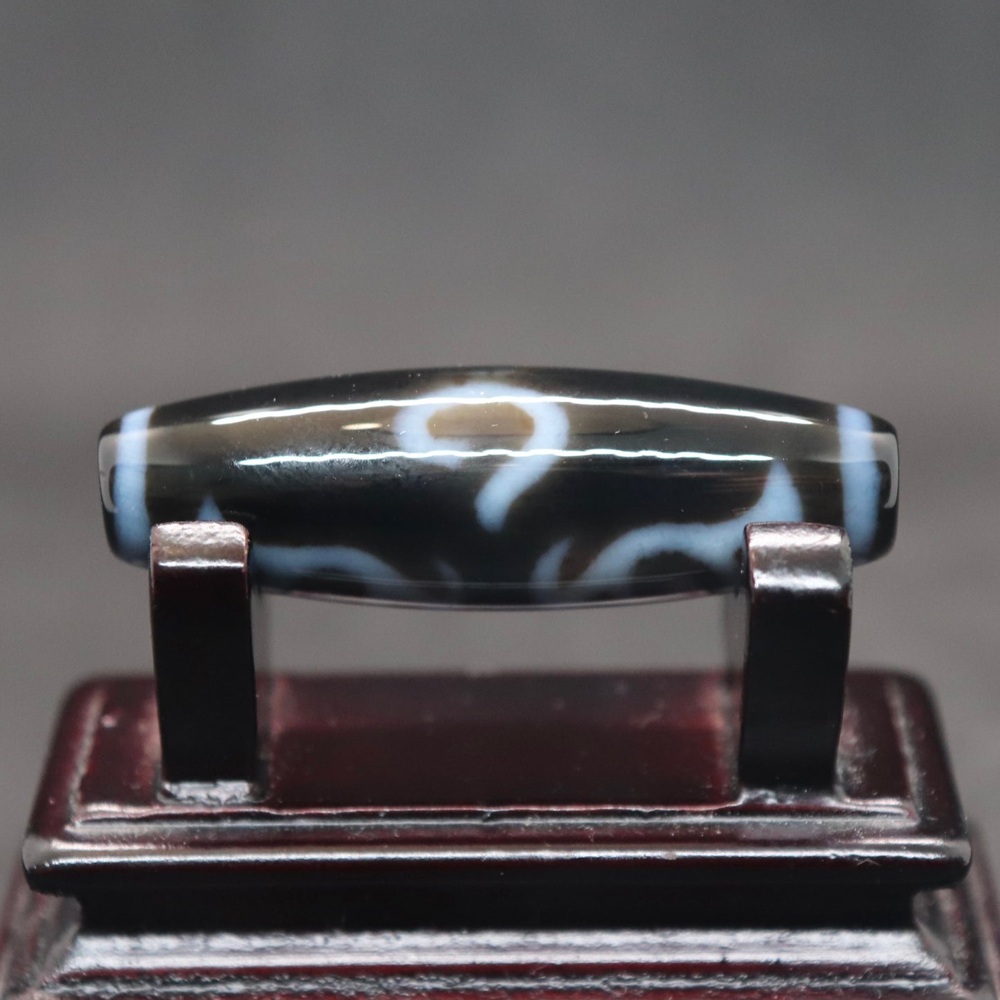 勢至菩薩龍眼梵字天珠37.3㎜