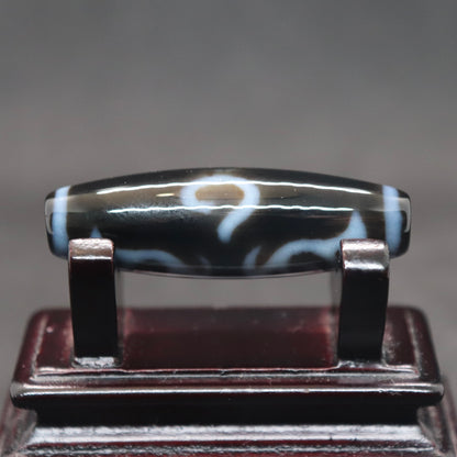 勢至菩薩龍眼梵字天珠37.3㎜