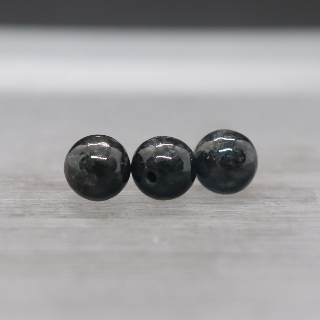 黒翡翠8㎜一粒売り