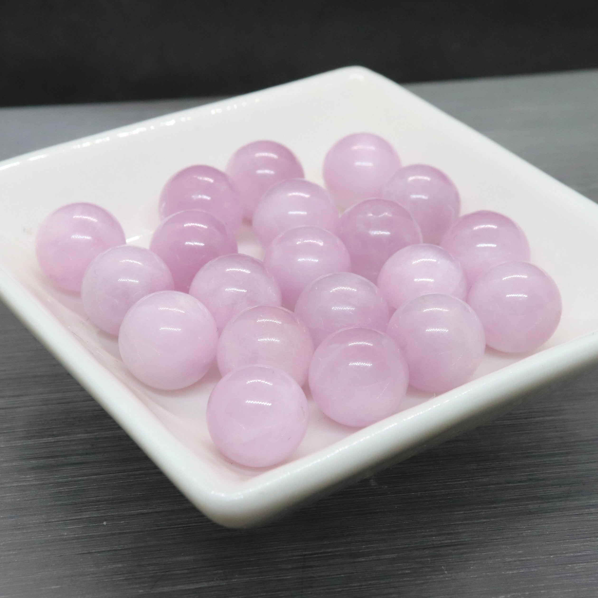 クンツァイト9.5㎜一粒売り