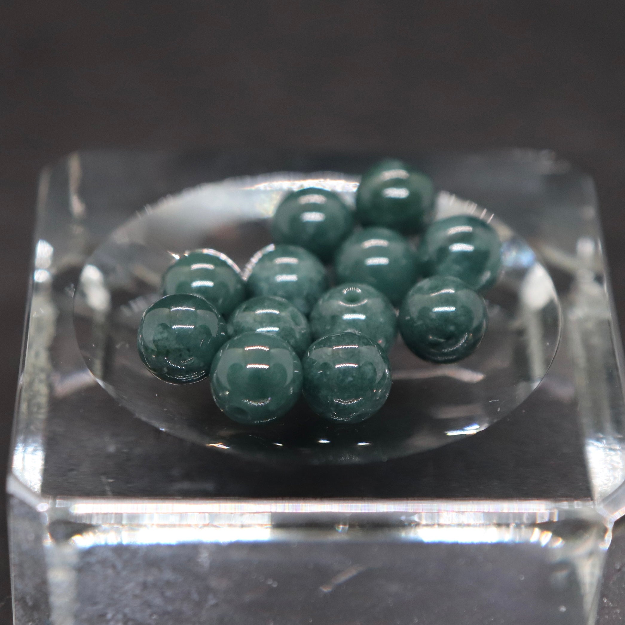 グアテマラ翡翠6㎜一粒売り – 天然石屋 優月堂