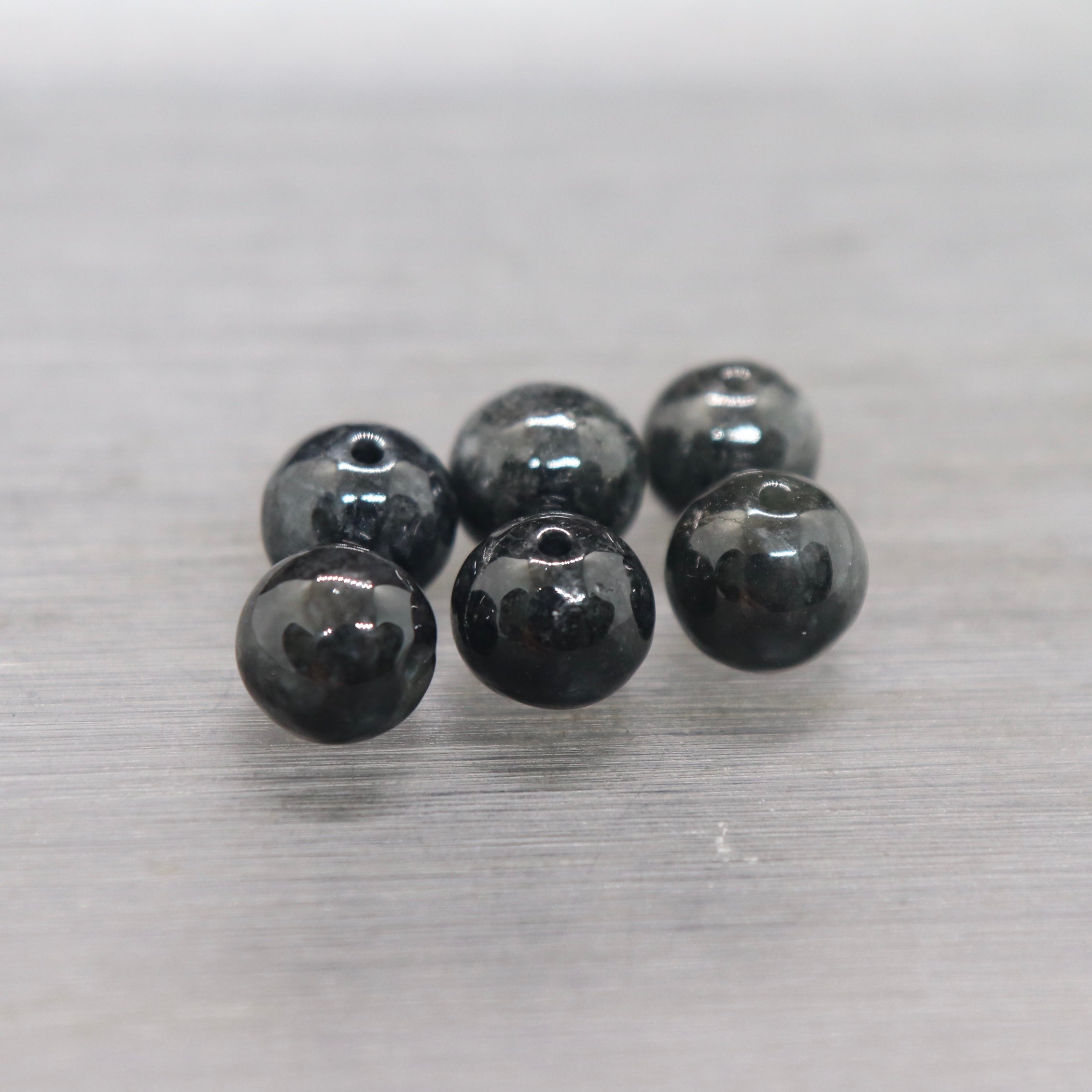 黒翡翠8㎜一粒売り