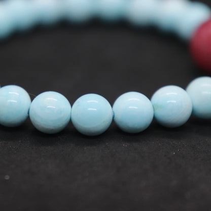 スミソナイト＆ロードナイトブレスレット