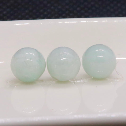 ミャンマー産翡翠8㎜一粒売り