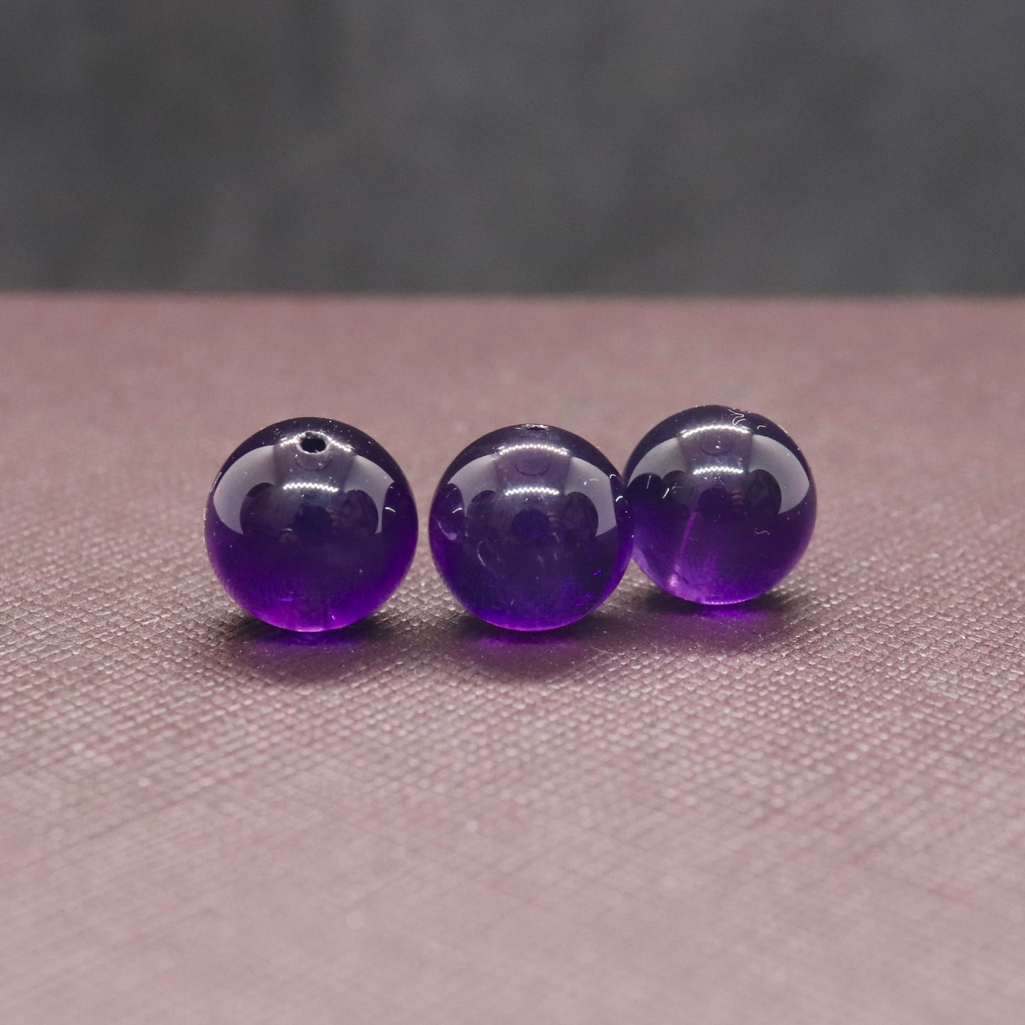 ウルグアイ産アメジスト9.5㎜一粒売り