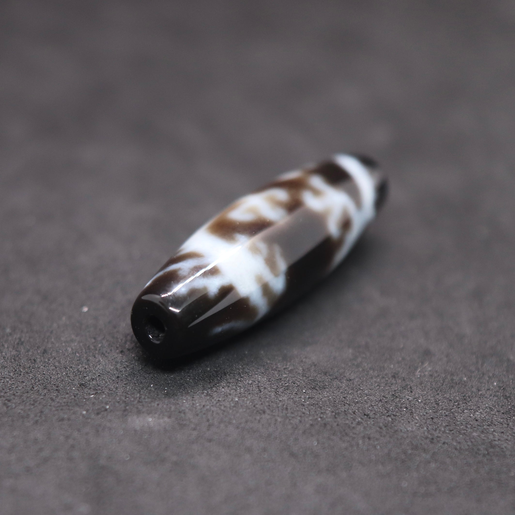 西蔵高級至純風化龍眼天珠 西蔵至純龍眼天珠ブレスレット メンズ