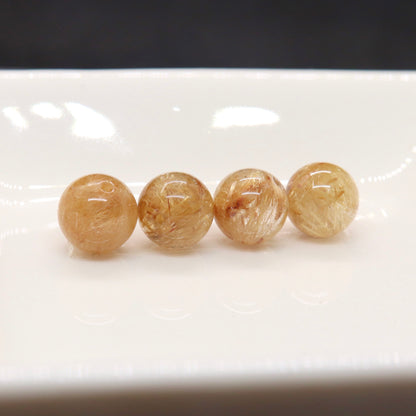 ゴールデンルチルクォーツ7㎜一粒売り