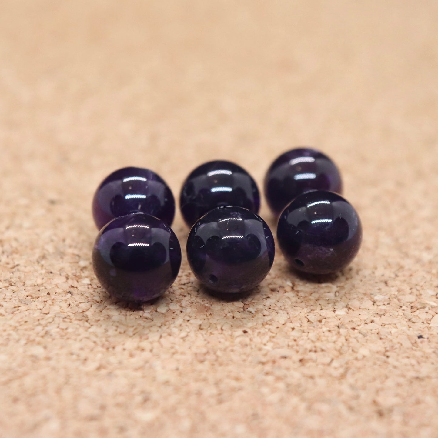 ザンビア産アメジスト10㎜一粒売り