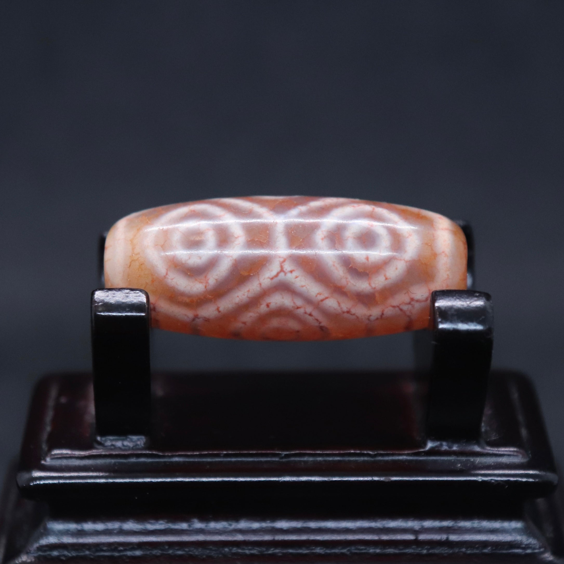 黒龍紋　五眼天珠 黒龍紋 五眼天珠 黒龍紋 五眼天珠 閃電五眼天