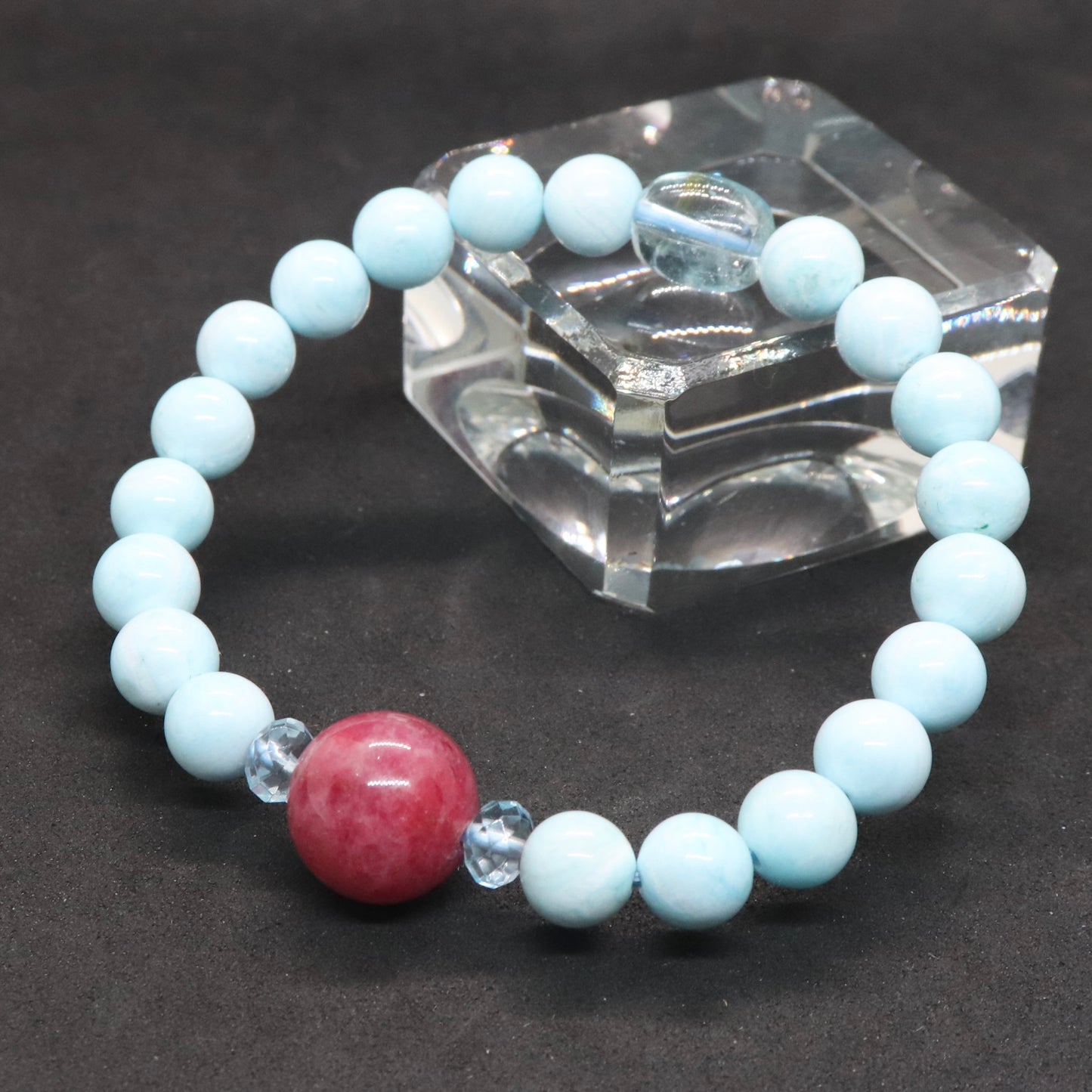 スミソナイト＆ロードナイトブレスレット