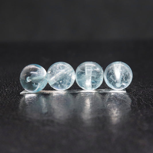 非加熱無処理アクアマリン7㎜一粒売り