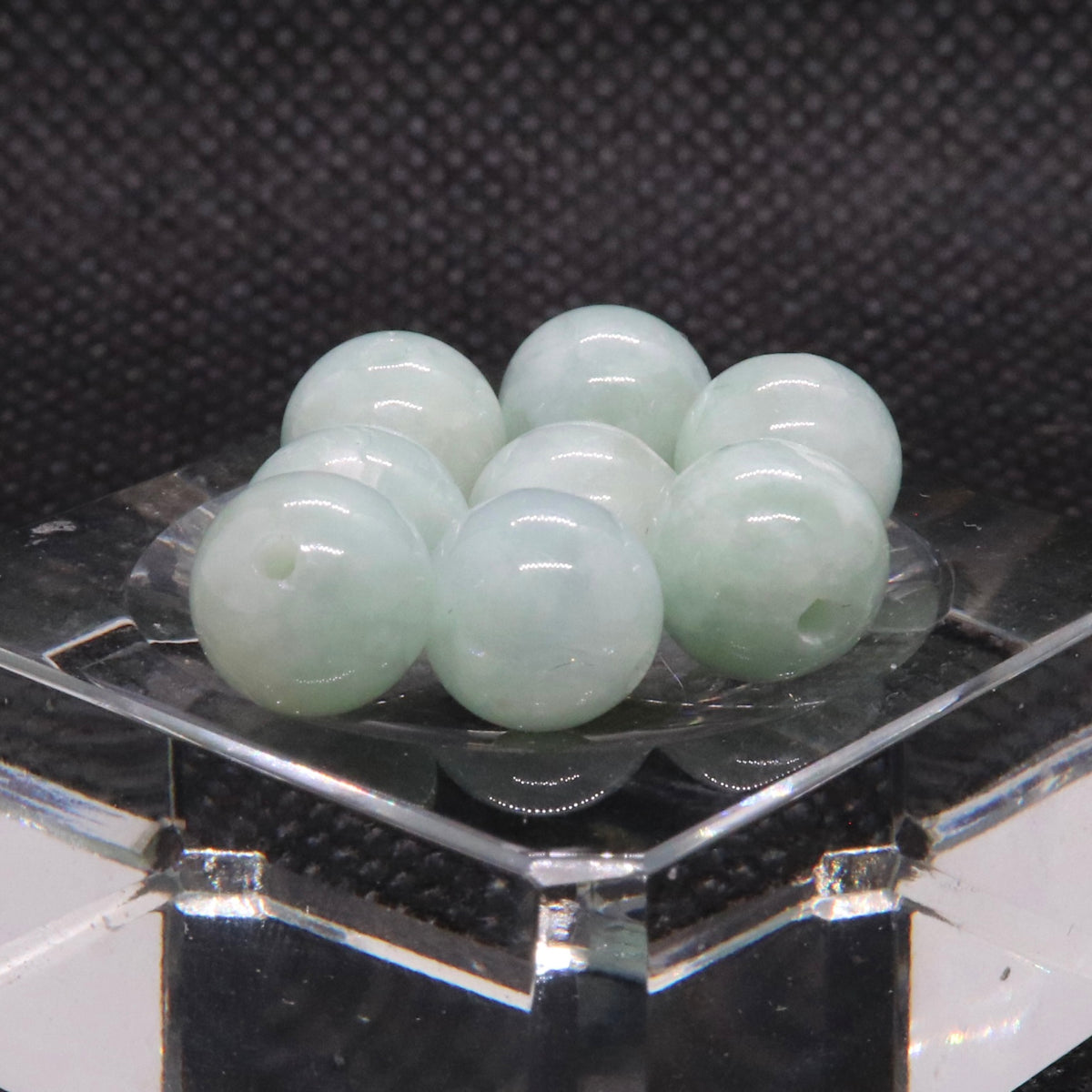 ミャンマー産翡翠8㎜一粒売り